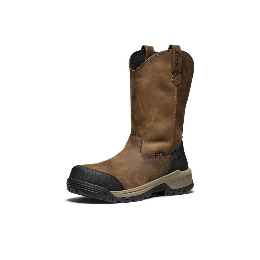 Men's Evanston Pull-On Waterproof Boot (Carbon Toe)