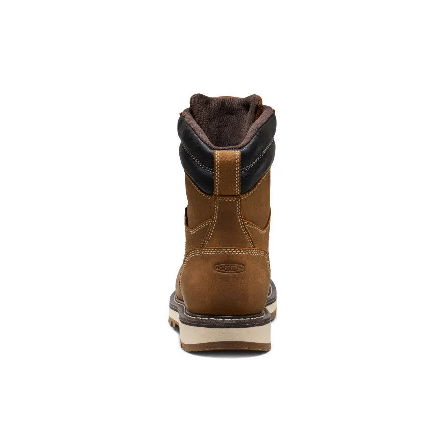 Men's Cincinnati 8" Waterproof 90° Heel Boot (Carbon Toe)