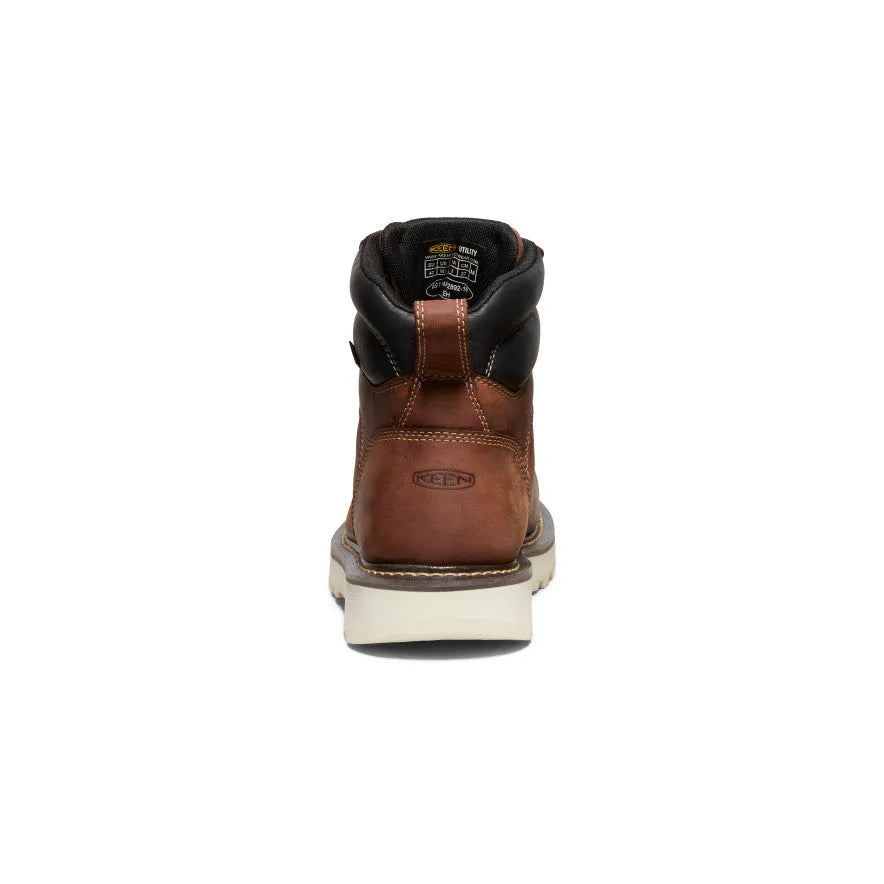 Men's Cincinnati 6" Waterproof 90° Heel Boot (Soft Toe)