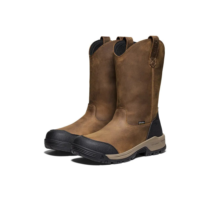 Men's Evanston Pull-On Waterproof Boot (Soft Toe)