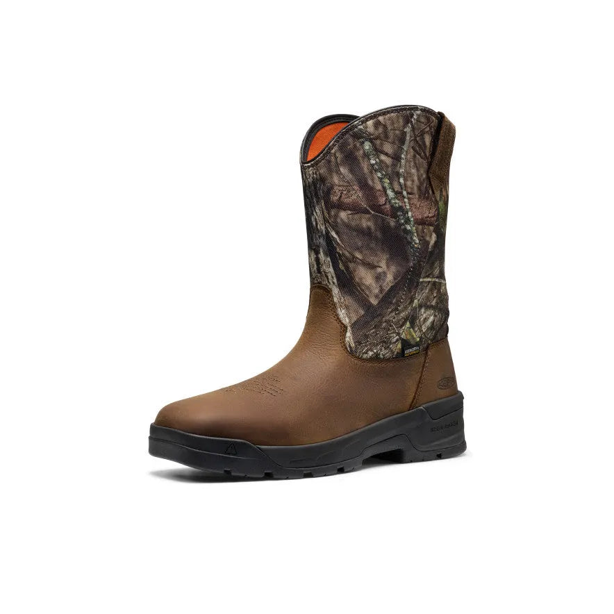 Men's Flatland Pull-On Waterproof Work Boot (Soft Toe)