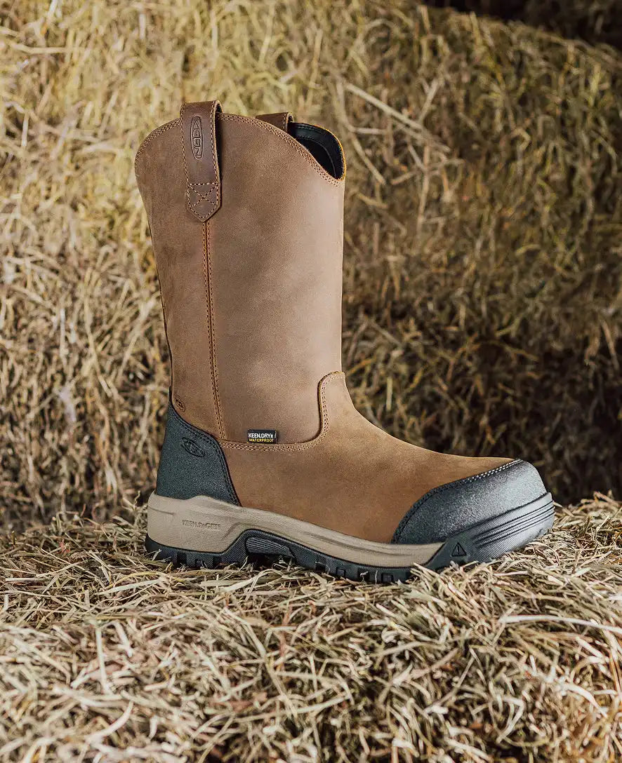 Men's Evanston Pull-On Waterproof Boot (Soft Toe)