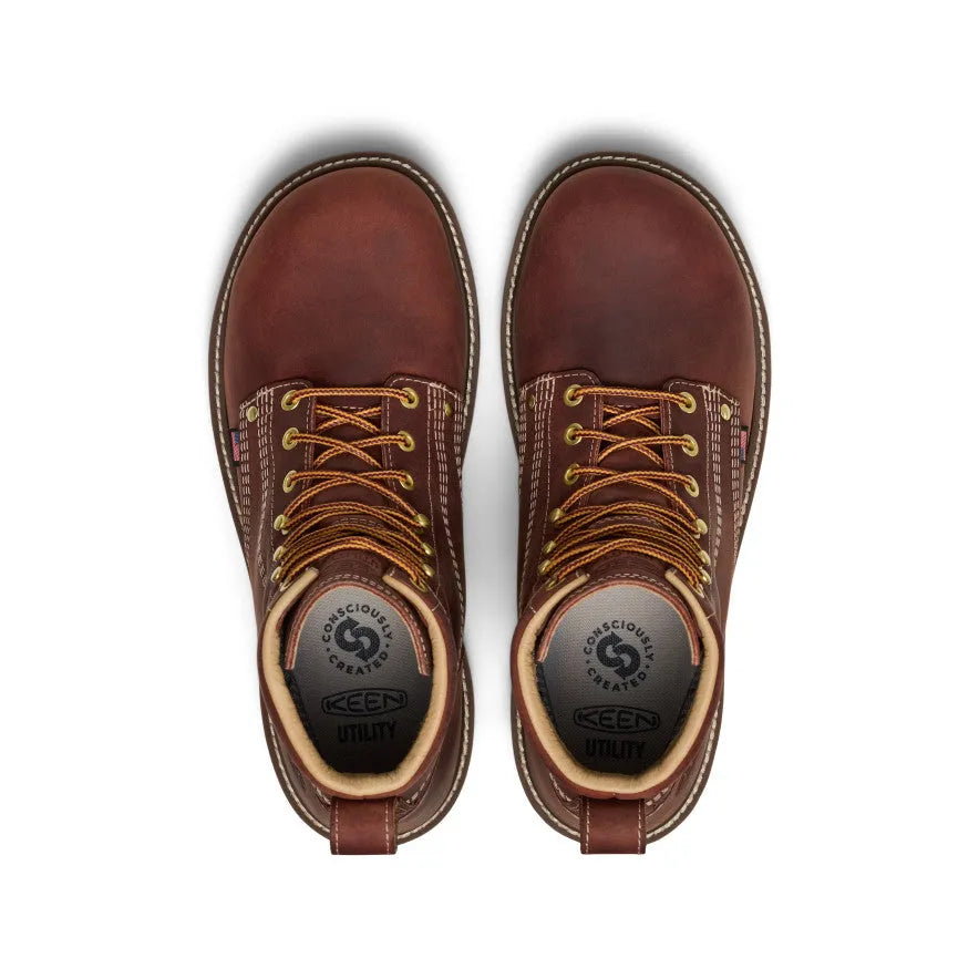 Men's Liberty 6" Waterproof 90° Heel Boot (Carbon Toe)