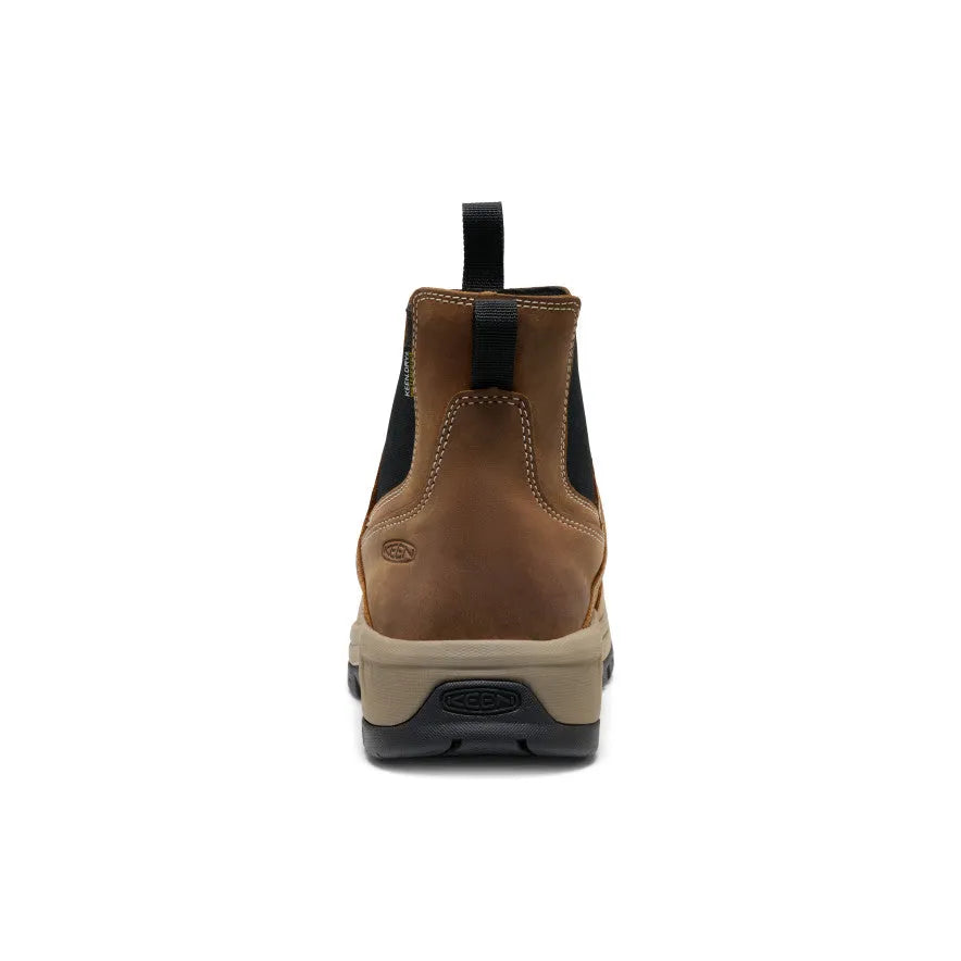 Men's Evanston Chelsea Waterproof Work Boot (Soft Toe)