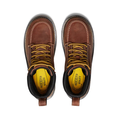 Men's Cincinnati 6" Waterproof 90° Heel Boot (Soft Toe)